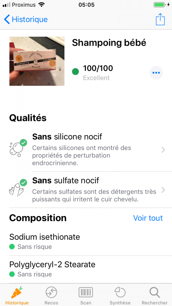 Les Applications Cosmétiques Wash Wash Cousin